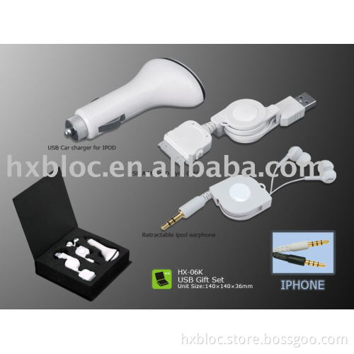 USB car charger for IPOD